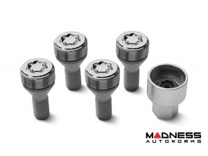 Alfa Romeo Tonale Wheel Locks - Silver - Mopar
